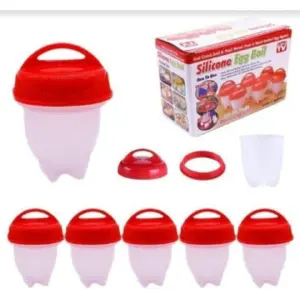 MOLDES PARA COCINAR SILICONA HUEVOS EGG