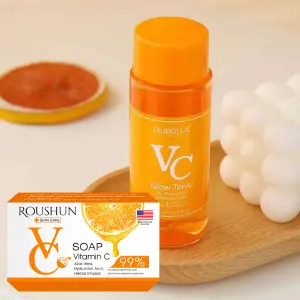 TONICO VIT C & ACIDO GLIC + JABON VIT C