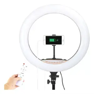 Aro De Luz 45 Cm Rgb Led Trípode Profesi