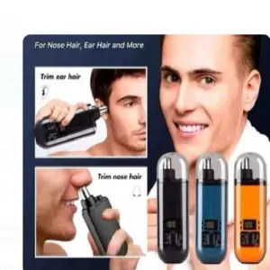 Trimer Nariz  Recargable Con Pantalla