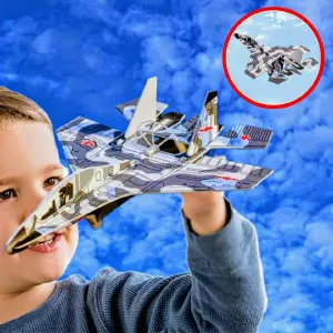 Avión Planeador De Mini Motor Recargable