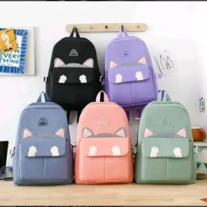 Morral Diseño Gato 4 Piezas