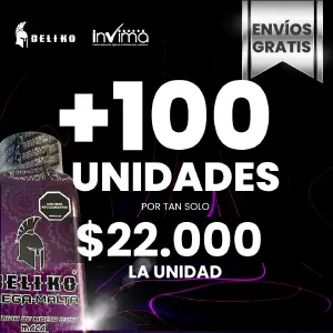 100 Uni-BELIKO  POTENCIALIZADOR ⭐⭐⭐⭐⭐