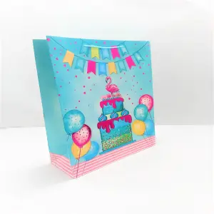 BOLSA REGALO TALLA L FELIZ CUMPLEAÑOS 4