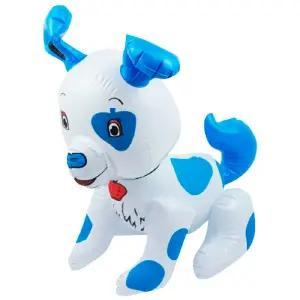 Perro Perrito Blanco Inflable Niños