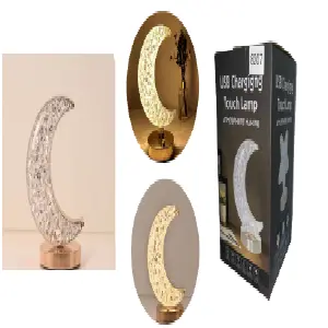 LÁMPARA DECORATIVA  CRISTAL 8207