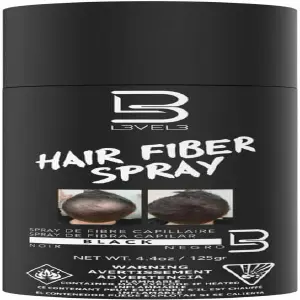 Spray  De Fibra Cubre Canas Negro