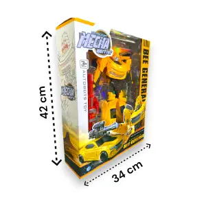 Set X 2 Robots Convertibles A Carros