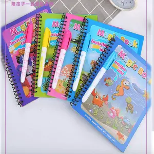 Libro magico agua pintura x 3