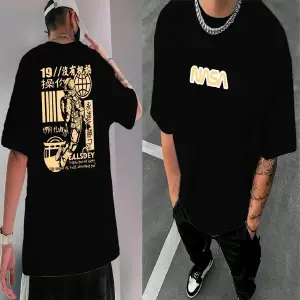 Camiseta gráfica OVERSIZE - 731704