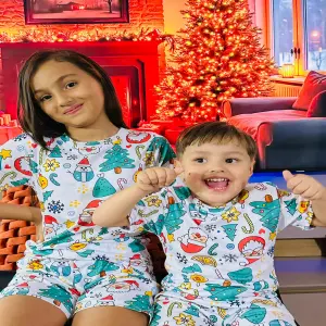 PIJAMA EN SHORT NAVIDAD