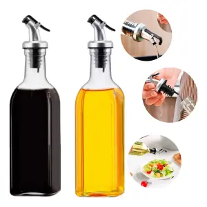 SET X2 DISPENSADORES ACEITE EN VIDRIO