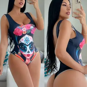 BODY HALLOWEN SUPER CHICA