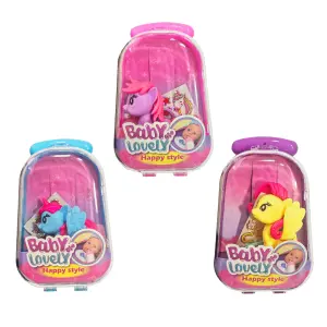 Unicornio Pony Juguete Niñas Maleta Stic