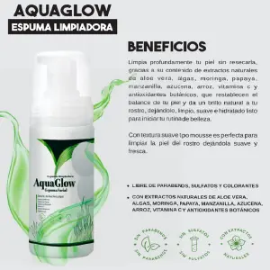 Cos Aquaglow Espuma Limpiadora 200ml