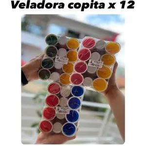 Veladoras Copita para alumbrado