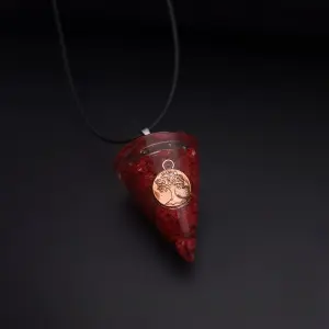 Collar Arbol De La Vida Cuarzo Orgonita