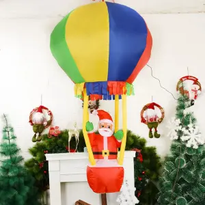 Globo Inflable Navideño Papa Noel Navdad