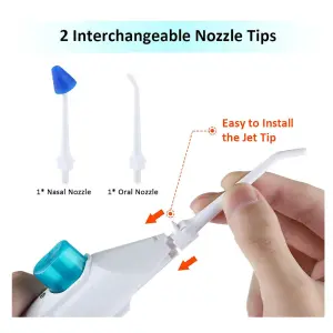 Irrigador manual viajero Limpieza Dental