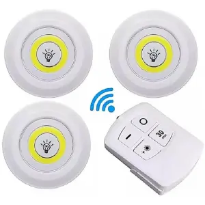 LUZ LED X 3 CON CONTROL DS1111