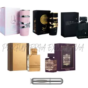 Kit(5 perfumes +perfumero )