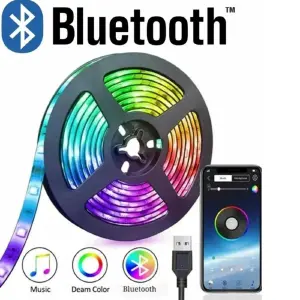 Cinta Led Luces 5 Mts Usb Rgb Multicolor