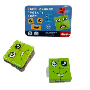 Juego de mesa cubos emociones pequeño