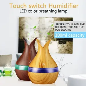 Humidificador de Aroma 300ML con Luz Led