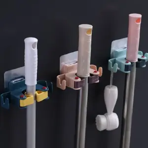 Soporte para escobas traperos Adhesivo
