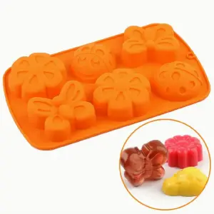 MOLDE SILICONA PARA VELAS JABONES POSTR