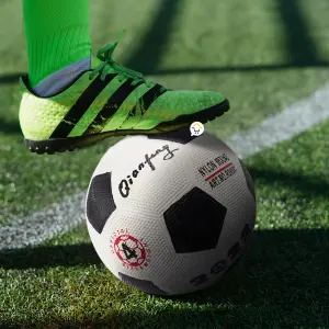 Balón Fútbol N°4 Juguete Blanco JS2202