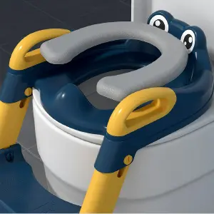 Asiento Inodoro Con Escalera para Niñ@s