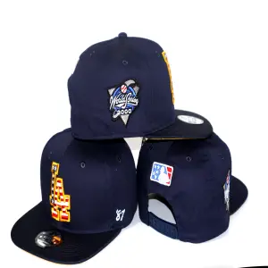 Gorra plana LA azul oscuro