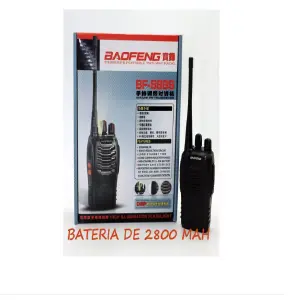 Radio X2 Baofeng Bf-888s Uhf Bat2800m Ah