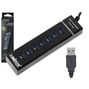 RAM-HUB02 MULTIPUERTO USB RAMITECH