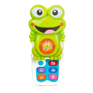 Teléfono Celular Rana Juguete Luces Bebe