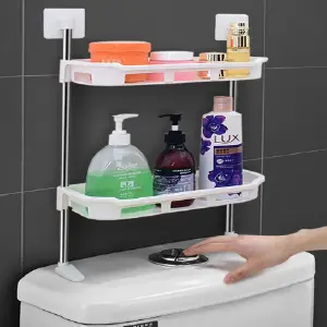 organizador para baño de 2 niveles