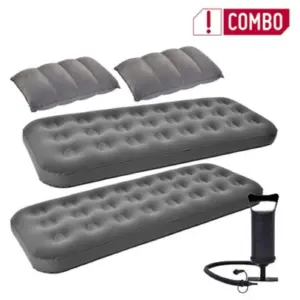 Combo 2 Colchon Inflables Sencillos + 2