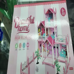 Casa de juegos para niña pequña