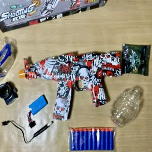 Rifle eléctrico Gel MP5 Calavera Blaster