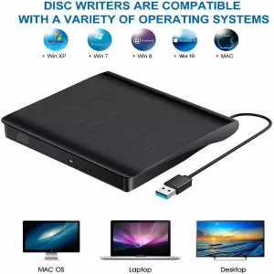 Unidad Cd Dvd Externa Usb 3.0 Alta Veloc