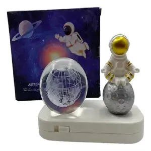 Lampara Astronauta Luces De Noche Bola