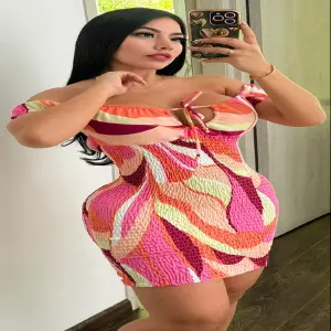 hermosos vestidos enresortados de amarra