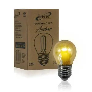 Bombillo Led Ambar 2W