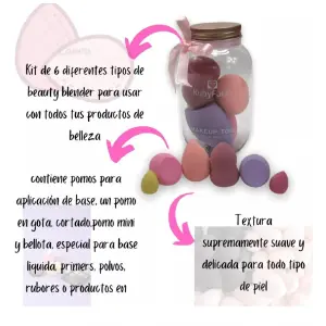 ESPUMAS MAQUILLAJE