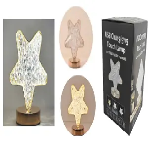 LÁMPARA DECORATIVA CRISTAL