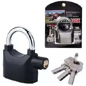 Candado alarma para motos y bicicletas