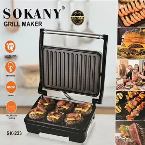 Parrilla Eléctrica Sokany Multifuncional