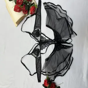 Lencería Encaje Negro Sexy