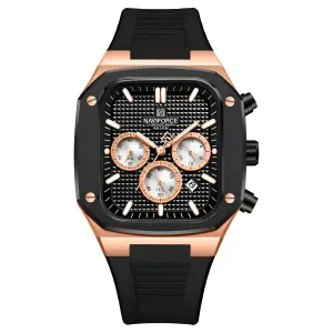 Reloj Naviforce Deportivo Nf8037 Goma Ho